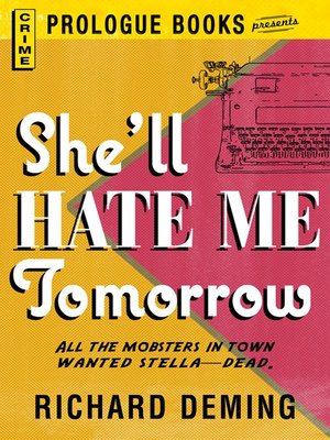 cover image of She'll Hate Me Tomorrow
